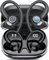 Wireless Earbuds, Bluetooth 5.3 Headphones with 4 ENC Noise Cancelling Mic, Sports Wireless Earphones with Earhooks HiFi Stereo Deep Bass, 48H LED Display Ear Buds for Running/Sport/Gym, IP7, Black