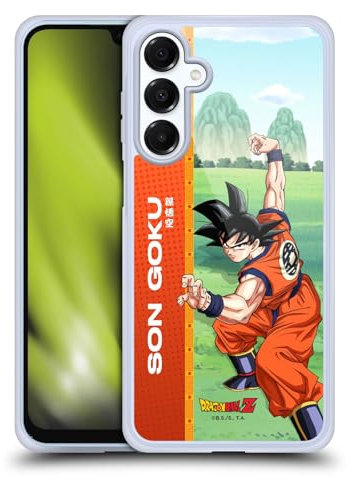 Head Case Designs Offizielle Dragon Ball Z Son Goku Saiyan Arc Characters Gelhülle [Militärischer Schutzgrad] Kompatibel Mit Samsung Galaxy A16 5G Und Kompatibel Mit MagSafe