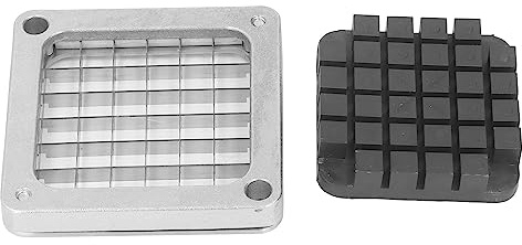 Yinhing Dicer, Commercial Vegetable Chopper Tomato Dicer Stainless Steel Manual Potato Cutting Machine Commercial French Fry Cutter for Cucumber Eggplant Carrot (12mm)