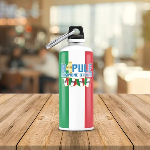 love print Borraccia Forza Napoli Campione Termica Capacità 500ML quarto scudetto