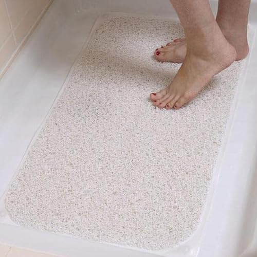 Easylife Aqua Rug – Non-Slip Shower Mat with Drainage & Loofah Effect