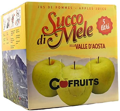 Succo di mela Renetta e Golden Valle d'Aosta in BOX da lt 5