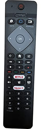 Replacement for philips tv remote control compatible for philips remote control for tv 50PUS6754/12 50PUS6704/12 43PUS6754/12 43PUS6704/12