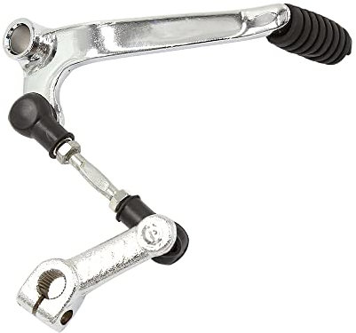 A ABSOPRO Moto Marcia Cambio 26cm Leva Cambio Pedale Metallo Tono Argento