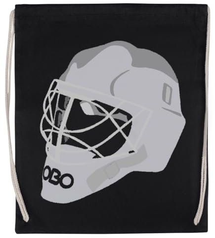 Ameretee Feldhockey-Torwarthelm Schwarzer Turnbeutel Sport Unisex