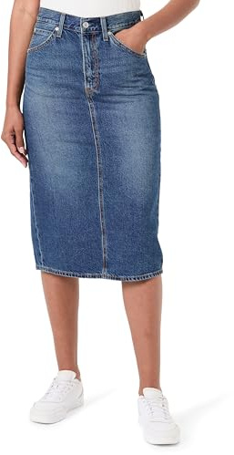 Levi's Hr Back Slit Skirt Review Time, Review Time, 34W