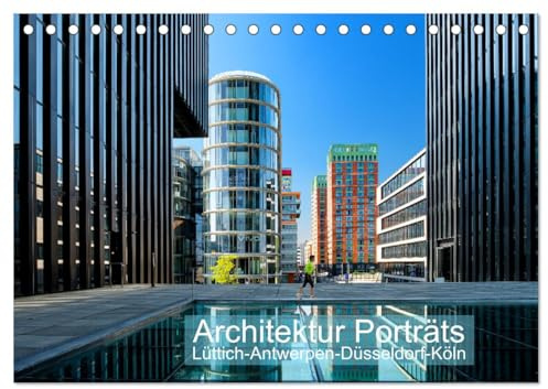 Architektur Porträts (Tischkalender 2026 DIN A5 quer), CALVENDO Monatskalender: Auf einer speziellen Fotoreise wurde Architektur stimmungsvoll fotografisch zum Leben erweckt. (CALVENDO Orte)