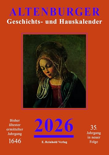 Altenburger Geschichts- und Hauskalender 2026: 35. Jahrgang in neuer Folge