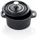 Cocotte Hierro Fundido Negro Forma Redonda 10 cm de diámetro y 8 cm de altura