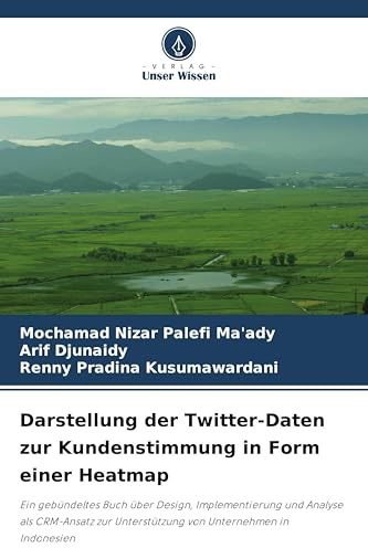 Darstellung der Twitter-Daten zur Kundenstimmung in Form einer Heatmap: Ein gebündeltes Buch über Design, Implementierung und Analyse als CRM-Ansatz zur Unterstützung von Unternehmen in Indonesien