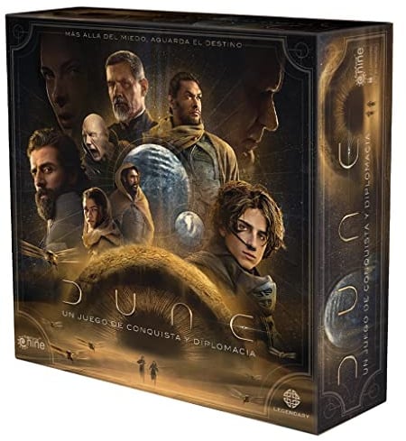 Gale Force Nine Dune: A Game of Conquest and Diplomacy - Brettspiel (2-4 Spieler, 14+) - Spanisch