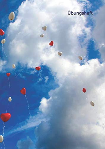 Übungsheft: Schreibheft/Schreiblernheft für Vorschüler und Schulanfänger, blanko, DIN A4 Format, 25 leere Seiten liniert mit Schreiblernlinien, für Schule oder Vorschule