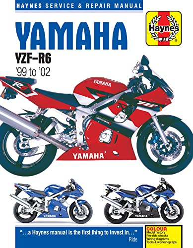 Haynes Yamaha YZF-R6 (99-02) Repair Manual (Paperback)