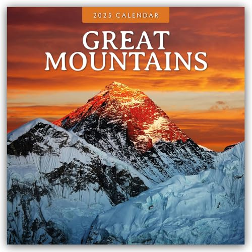 Great Mountains – Die höchsten Berge 2025 – 16-Monatskalender: Original Red Robin Publishing Ltd-Kalender [Mehrsprachig] [Kalender] (Wall-Kalender)