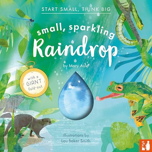 Small, Sparkling Raindrop: A fact-filled picture book about the water cycle with a large fold-out (ages 4-8) (Start Small, Think Big)