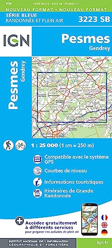 3223SB Pesmes-Gendrey (Série Bleue, Band 3223)