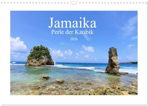 Jamaika - Perle der Karibik 2026 (Wandkalender 2026 DIN A3 quer), CALVENDO Monatskalender: Fasziniernde Natur und lebendige Kultur der Reggae-Insel. (CALVENDO Natur)