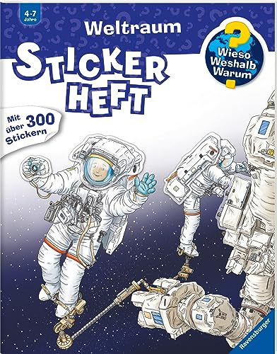 Wieso? Weshalb? Warum? Stickerheft - Weltraum (ab 4 Jahre - mit über 300 Stickern)