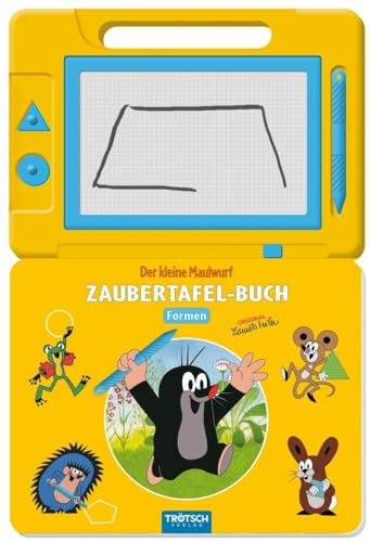 Zaubertafel-Buch Der kleine Maulwurf: Beschäftigungsbuch Malbuch Übungsbuch
