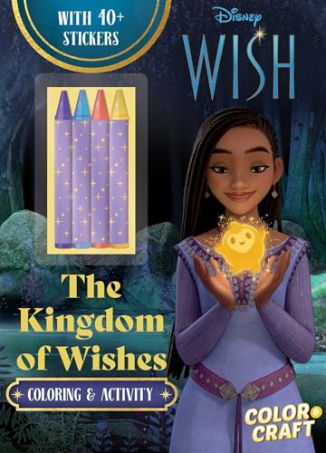 Disney Wish: The Kingdom of Wishes Color and Craft (Color & Activity With Crayons)