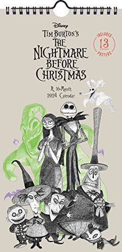 2024 Disney The Nightmare Before Christmas Mini Poster Calendar