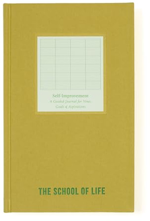 Self-Improvement Journal: A guided journal for vows, goals and aspirations