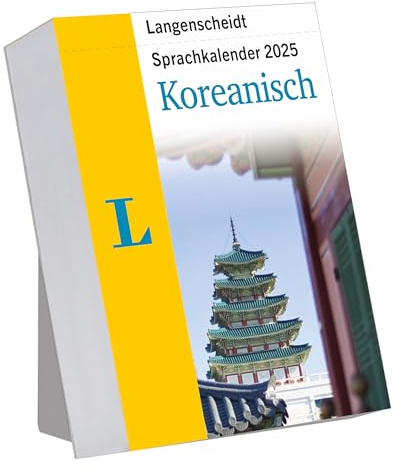 Langenscheidt Sprachkalender Koreanisch 2025: Tagesabreißkalender