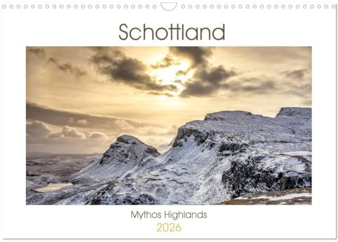 Schottland - Mythos Highlands (Wandkalender 2026 DIN A3 quer), CALVENDO Monatskalender: Eine fantastische Reise durch die sagenumwobenen Highlands. (CALVENDO Orte)