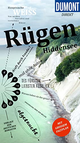 DUMONT direkt Reiseführer Rügen, Hiddensee: Mit großem Faltplan