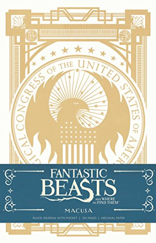 FANTASTIC BEASTS AND WHERE TO FIND THEM: MACUSA HARDCOVER RULED JOURNAL (Harry Potter)