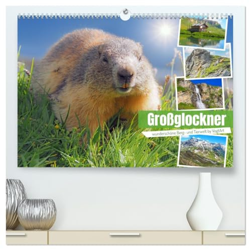 Großglockner wunderschöne Berg- und Tierwelt (hochwertiger Premium Wandkalender 2026 DIN A2 quer), Kunstdruck in Hochglanz: Hochalpenstraße ... losfahren und erleben! (CALVENDO Natur)