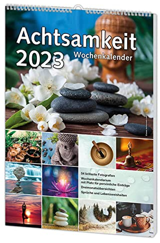 Wochenkalender Achtsamkeit 2023