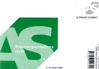 Staatsorganisationsrecht (Alpmann-Cards / Karteikarten)