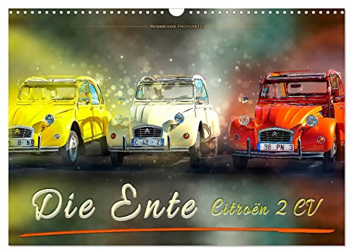 Die Ente - Citroën 2CV (Wandkalender 2026 DIN A3 quer), CALVENDO Monatskalender: Von der Bauernkutsche zum Kultobjekt. (CALVENDO Mobilitaet)
