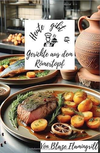 Heute gibt es - Gerichte aus dem Römertopf: 30 tolle Rezepte für den Römertopf zum nachkochen und genießen.DE