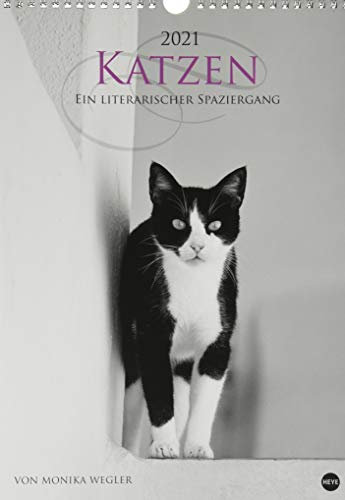 Katzen - Ein literarischer Spaziergang Kalender 2021