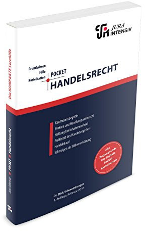Pocket Handelsrecht: Grundwissen - Fälle - Klausurhinweise - 48 Karteikarten (Pocket / Die kompakte Lernhilfe)