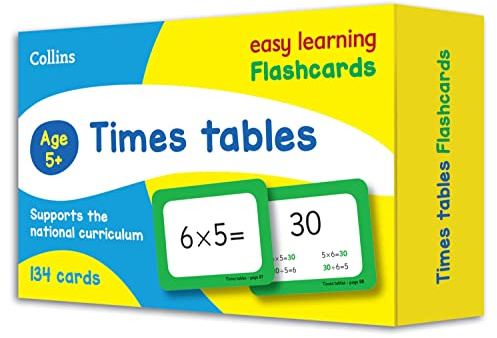 Times Tables Flashcards (Collins Easy Learning KS2)