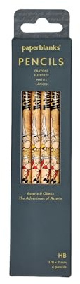Asterix & Obelix (The Adventures of Asterix) Pencil (4 Pack)