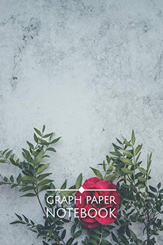 Graph Paper Notebook: Vintage Grey Graph Paper Composition Notebook | Quad Ruled 5x5 Journal | Grid Paper for Math & Science | 6x9 in, 100 pages