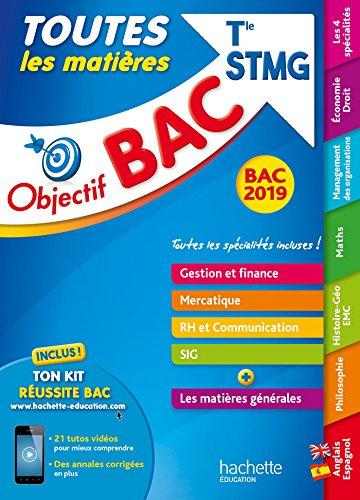 Toutes les matières Tle STMG