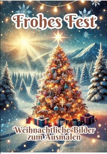 Frohes Fest: Weihnachtliche Bilder zum Ausmalen