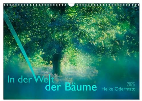 In der Welt der Bäume (Wandkalender 2026 DIN A3 quer), CALVENDO Monatskalender: Bäume, unsere wunderbaren Weggenossen. (CALVENDO Natur)