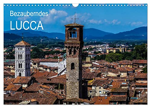 Bezauberndes Lucca (Wandkalender 2026 DIN A3 quer), CALVENDO Monatskalender: Lucca, die faszinierende Schönheit in der Toskana (CALVENDO Orte)