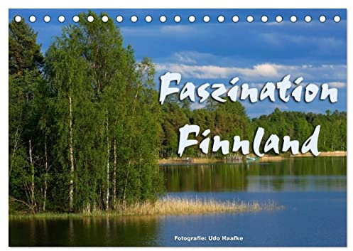 Faszination Finnland (Tischkalender 2026 DIN A5 quer), CALVENDO Monatskalender: Finnland, Land der Seen und Wälder, im neuen Licht (CALVENDO Orte)