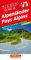 Hallwag Strassenkarte Alpenländer 1:750.000: Mit Schweiz, Österreich, Frankreich und Italien. Inkl. Ortsverzeichnis und Reiseinformationen