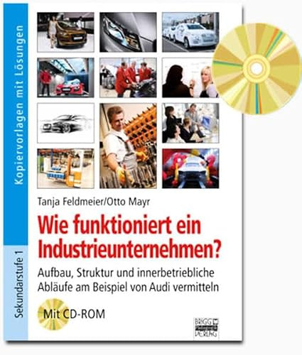 Brigg: Arbeitslehre / Wie funktioniert ein Industrieunternehmen?: Aufbau, Struktur und innerbetriebliche Abläufe am Beispiel der AUDI AG vermitteln. Kopiervorlagen mit Lösungen und CD-ROM