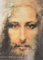 R. Lippert - Verlag Jesus Bild Turiner Grabtuch Wandbild (15x20 cm, drucklackiert, Metallisch / Erdtöne, Wohnzimmer)
