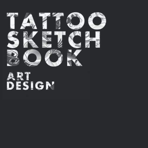 Tattoo Sketch book Art Design: A Large Square Sketchbook with Blank Graph Paper and White Paper - 100 Pages ( 8.5 x 8.5 ) for Drawing, Sketching, and Recording Creative Ideas.