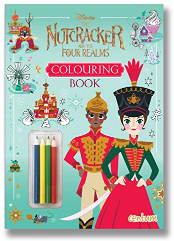 The Nutcracker and the Four Realms Colouring Book with Pencils